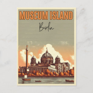 Cartão Postal Ilha do Museu Berlin - o coração histórico de Berl