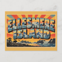 Ilha Ellesmere NU Geleiras Árticas Picos Arte