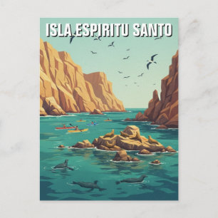 Cartão Postal Ilha Espírito Santo México