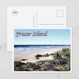 Cartão Postal Ilha Fraser - Austrália -