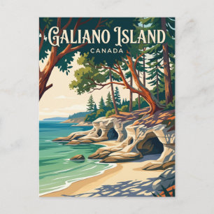 Cartão Postal Ilha Galiano Canadá