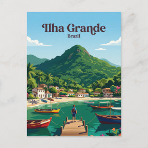 Cartão Postal Ilha Grande Brasil