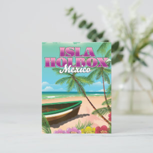 Cartão Postal Ilha Holbox México