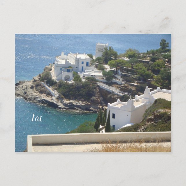 Cartão Postal Ilha Ios...! (Frente)
