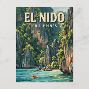 Cartão Postal Ilha Lagen El Nido Filipinas