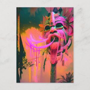 Cartão Postal Ilha Magic no Tropical Air Ken Gage