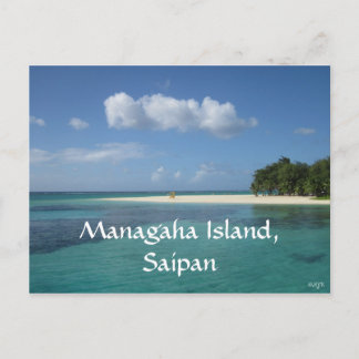 Cartão Postal Ilha Managaha, Saipan
