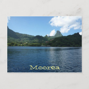 Cartão Postal Ilha Moorea, Polinésia Francesa.