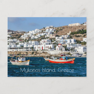 Cartão Postal Ilha Mykonos