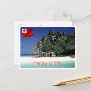 Cartão Postal Ilha Nuku - Tonga - Panorama -