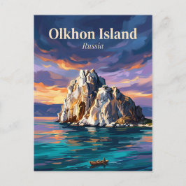 Cartão Postal Ilha Olkhon Rússia