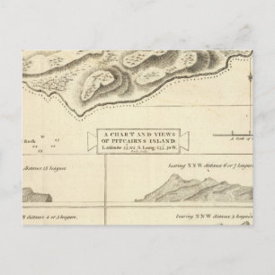 Cartão Postal Ilha Pitcairn