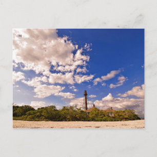 Cartão Postal Ilha Sanibel, Flórida - Farol