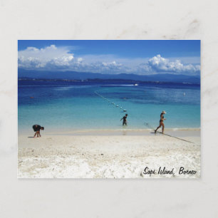 Cartão Postal Ilha Sapi, Borneo