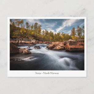 Cartão Postal Ilha Senja Noruega