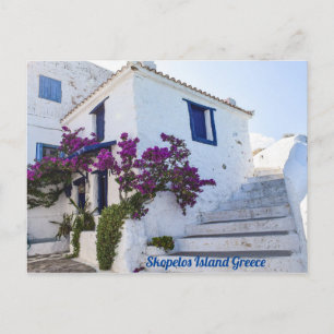 Cartão Postal Ilha Skopelos Grécia