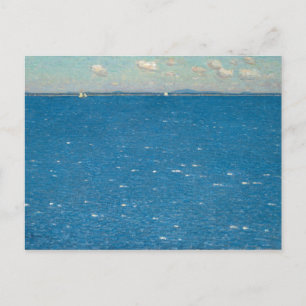 Cartão Postal Ilha West Wind de Shoals por Childe Hassam