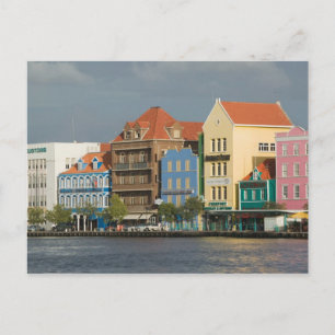 Cartão Postal Ilhas ABC, CURACAO, Willemstad: Frente Marítima 2