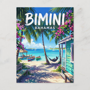 Cartão Postal Ilhas Bimini Bahamas