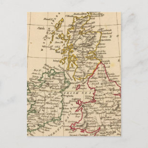Cartão Postal Ilhas Britânicas