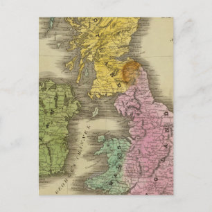 Cartão Postal Ilhas Britânicas 3