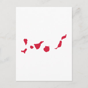 Cartão Postal Ilhas Canárias