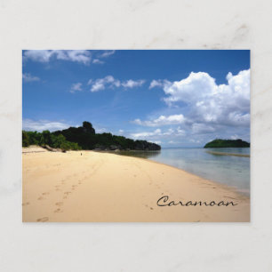 Cartão Postal Ilhas Caramoan - Sabitang Laya Back Side