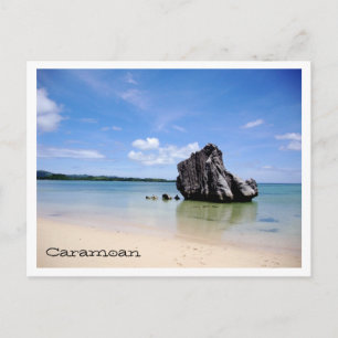 Cartão Postal Ilhas Caramoan - Sabitang Laya Rock
