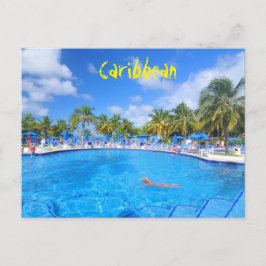 Cartão Postal ilhas Caribes