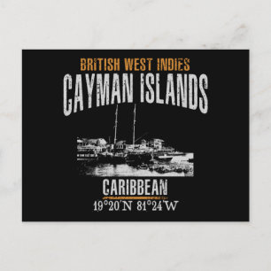 Cartão Postal Ilhas Cayman