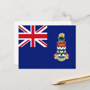 Cartão Postal Ilhas Cayman - Bandeira -