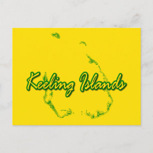 Cartão Postal Ilhas Cocos (Keeling)