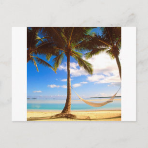 Cartão Postal Ilhas Cook Aitutaki Beach