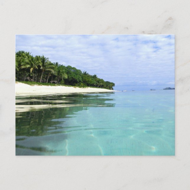 Cartão Postal Ilhas de Fiji Mamanuca (Frente)