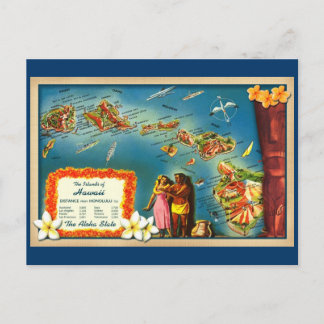 Cartão Postal Ilhas do Havaí