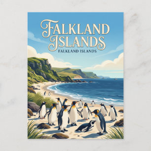 Cartão Postal Ilhas Falkland
