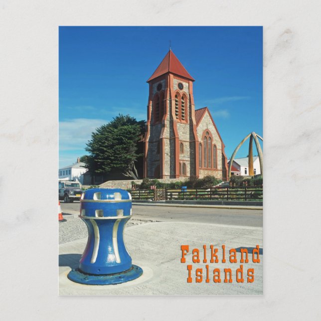 Cartão Postal Ilhas Falkland (Frente)