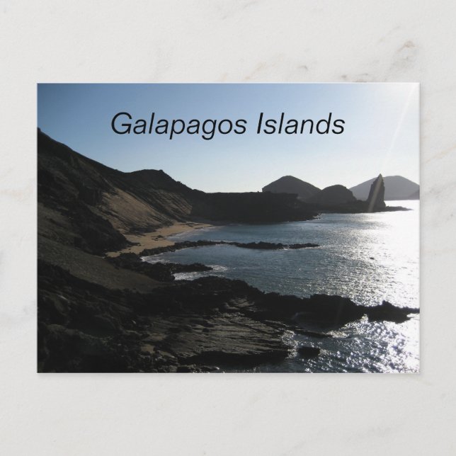 Cartão Postal Ilhas Galápagos (Frente)
