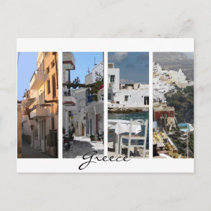 Cartão Postal Ilhas grécias