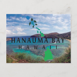 Cartão Postal Ilhas Hanauma Bay Hawaii