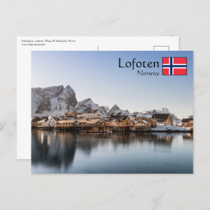 Cartão Postal Ilhas Lofoten