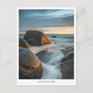Cartão Postal Ilhas Lofoten Noruega