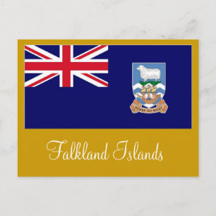 Cartão Postal Ilhas Malvinas - Ilhas Malvinas