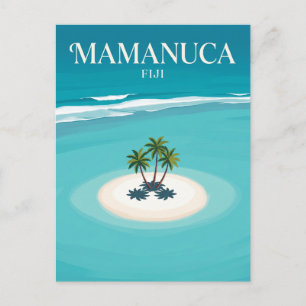 Cartão Postal Ilhas Mamanuca Fiji