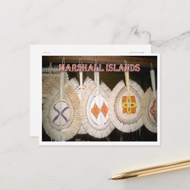 Cartão Postal Ilhas Marshall - (Frente/Verso In Situ)