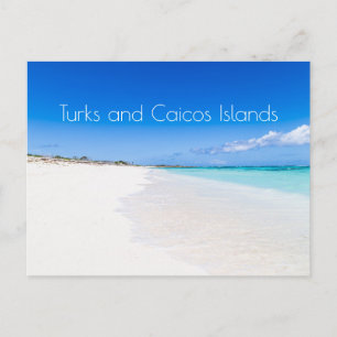 Cartão Postal Ilhas Turcas e Caicos