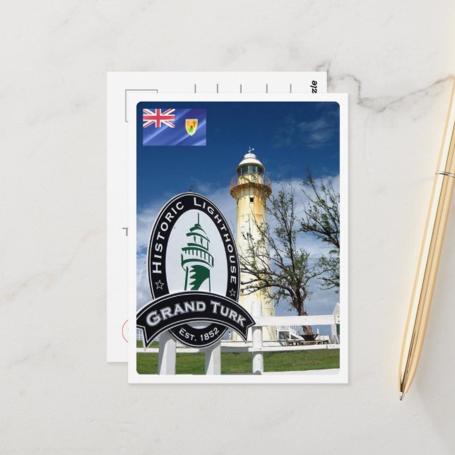 Cartão Postal Ilhas Turcas e Caicos - Gran Turk - (Frente/Verso In Situ)