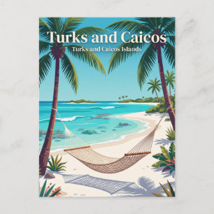 Cartão Postal Ilhas Turcas e Caicos Turcas e Caicos