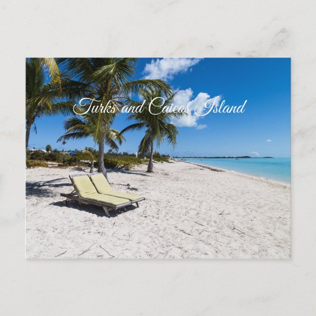 Cartão Postal Ilhas Turks e Caicos (Frente)