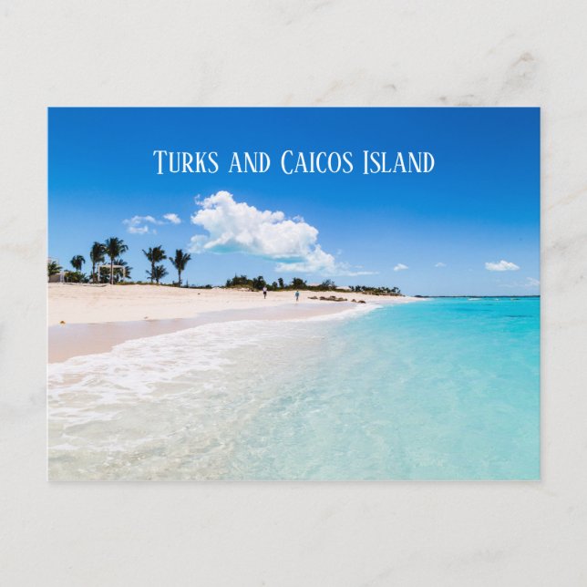 Cartão Postal Ilhas Turks e Caicos (Frente)